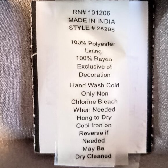 Soft Surroundings Taupe Embellished Tunic Top - Picture 6 of 6